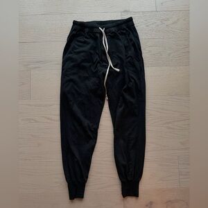 Rick Owens Black Joggers/sweatpants